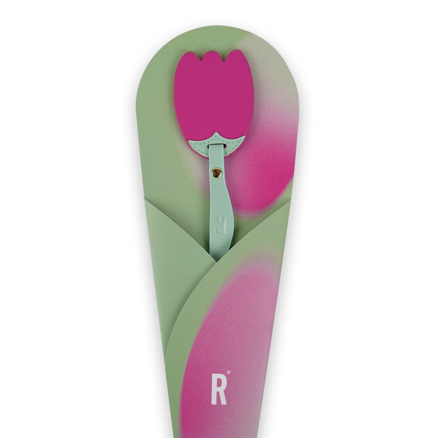 Flower Charm - Pink Tulip