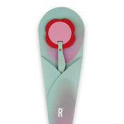 Flower Charm - Red Roundy