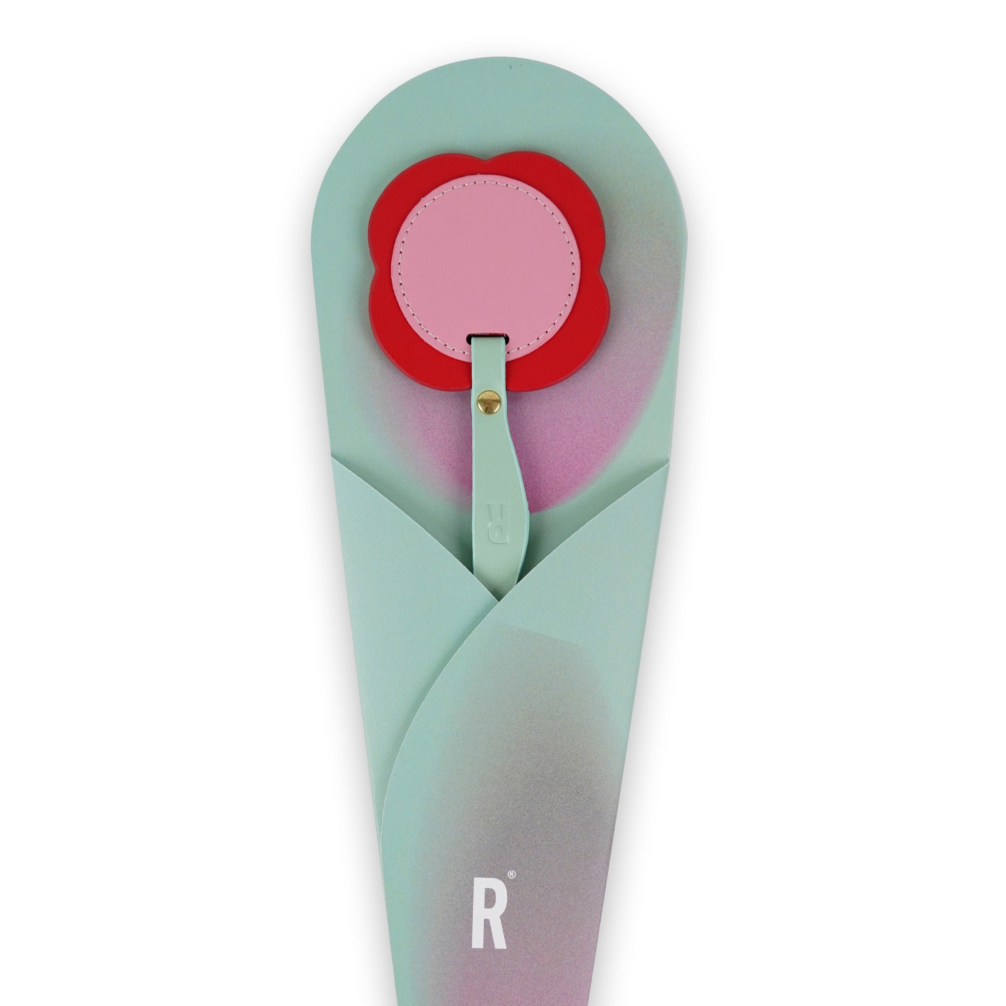 Flower Charm - Red Roundy