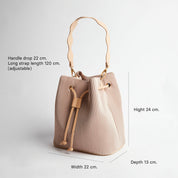 Bucket Medium Pink sand