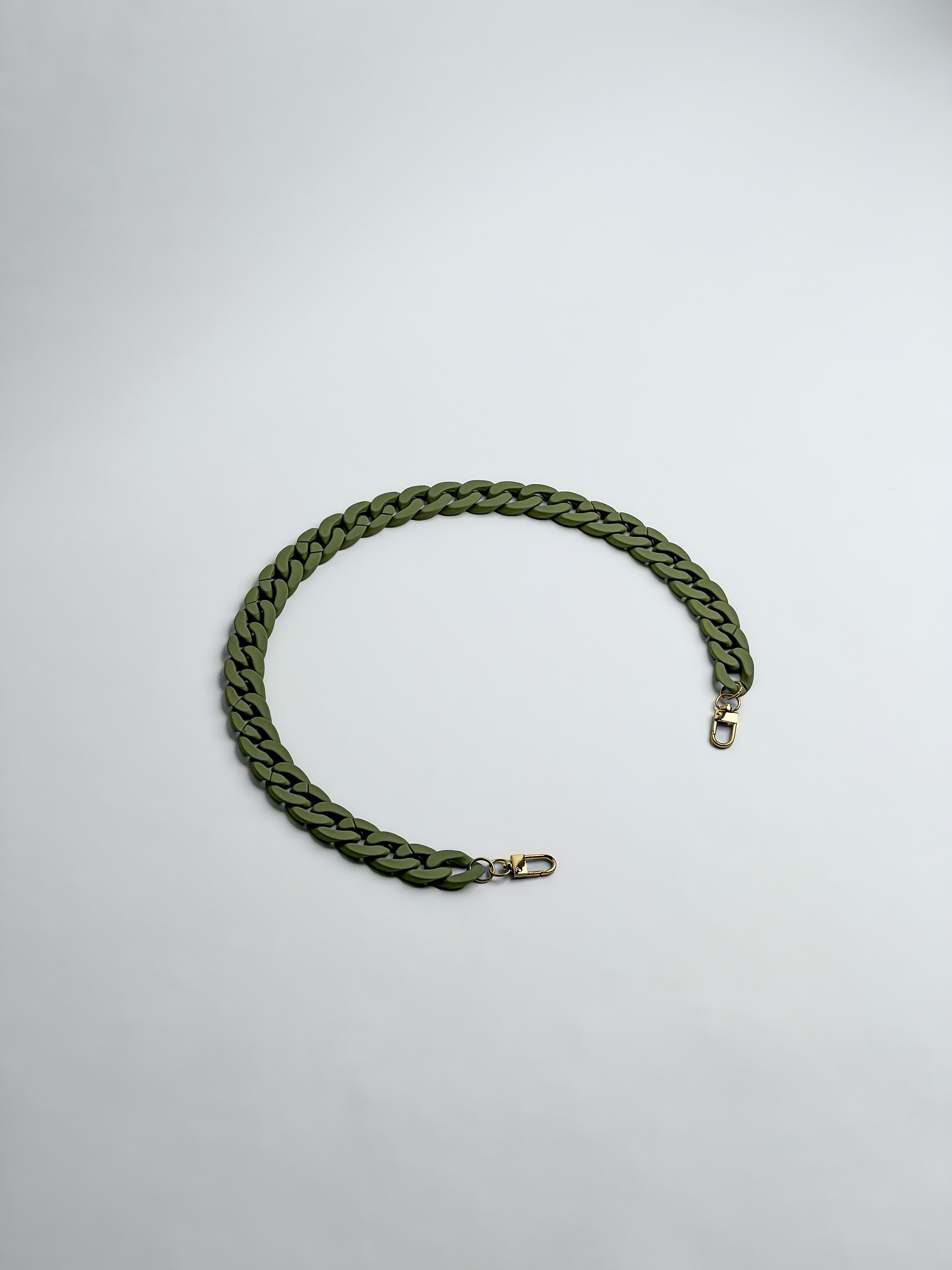 Chunky chain Olive