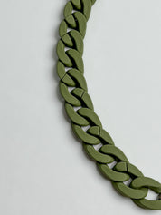 Chunky chain Olive