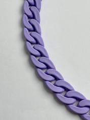 Chunky chain Lilac