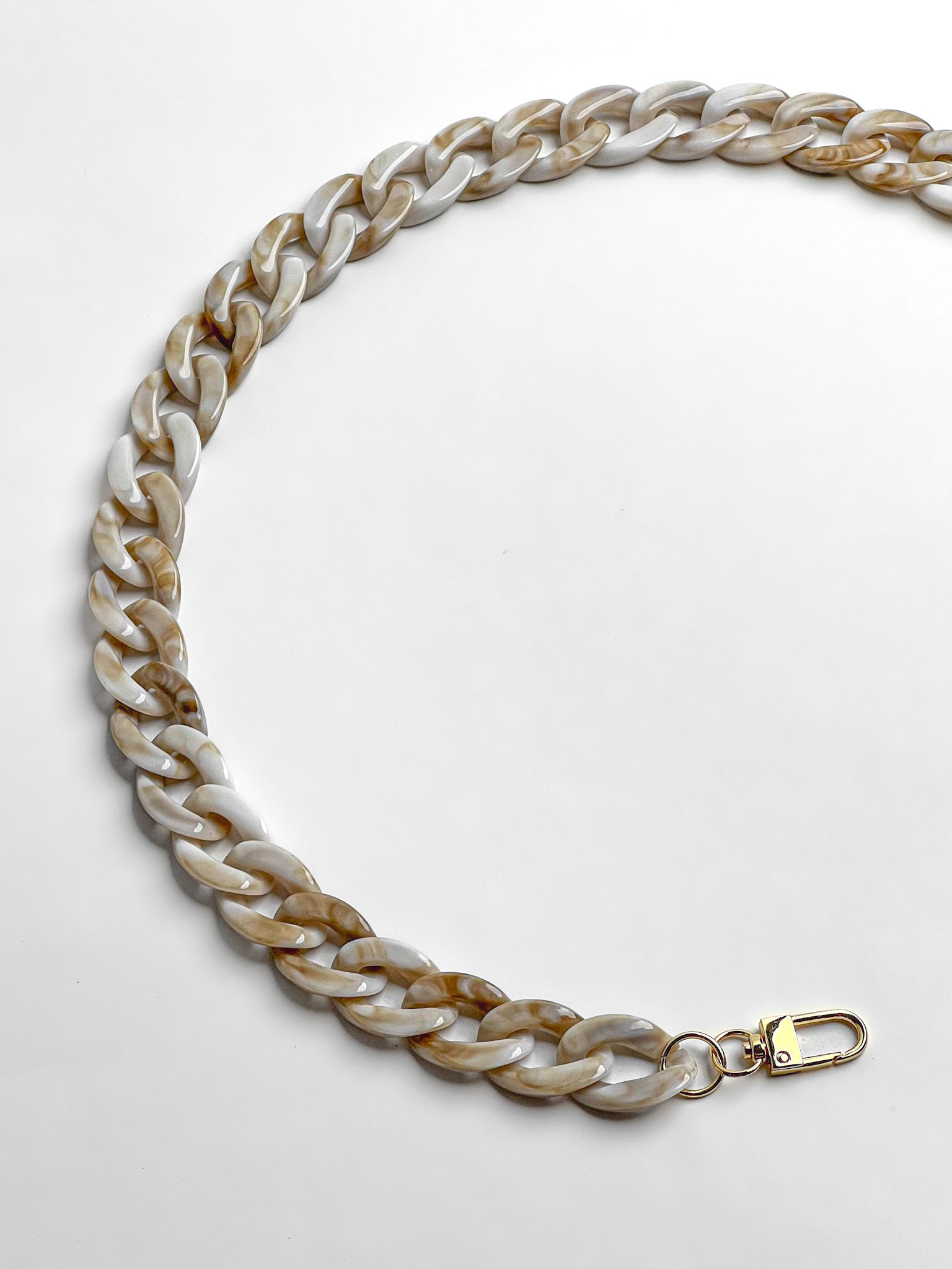 Chunky chain Light Marble