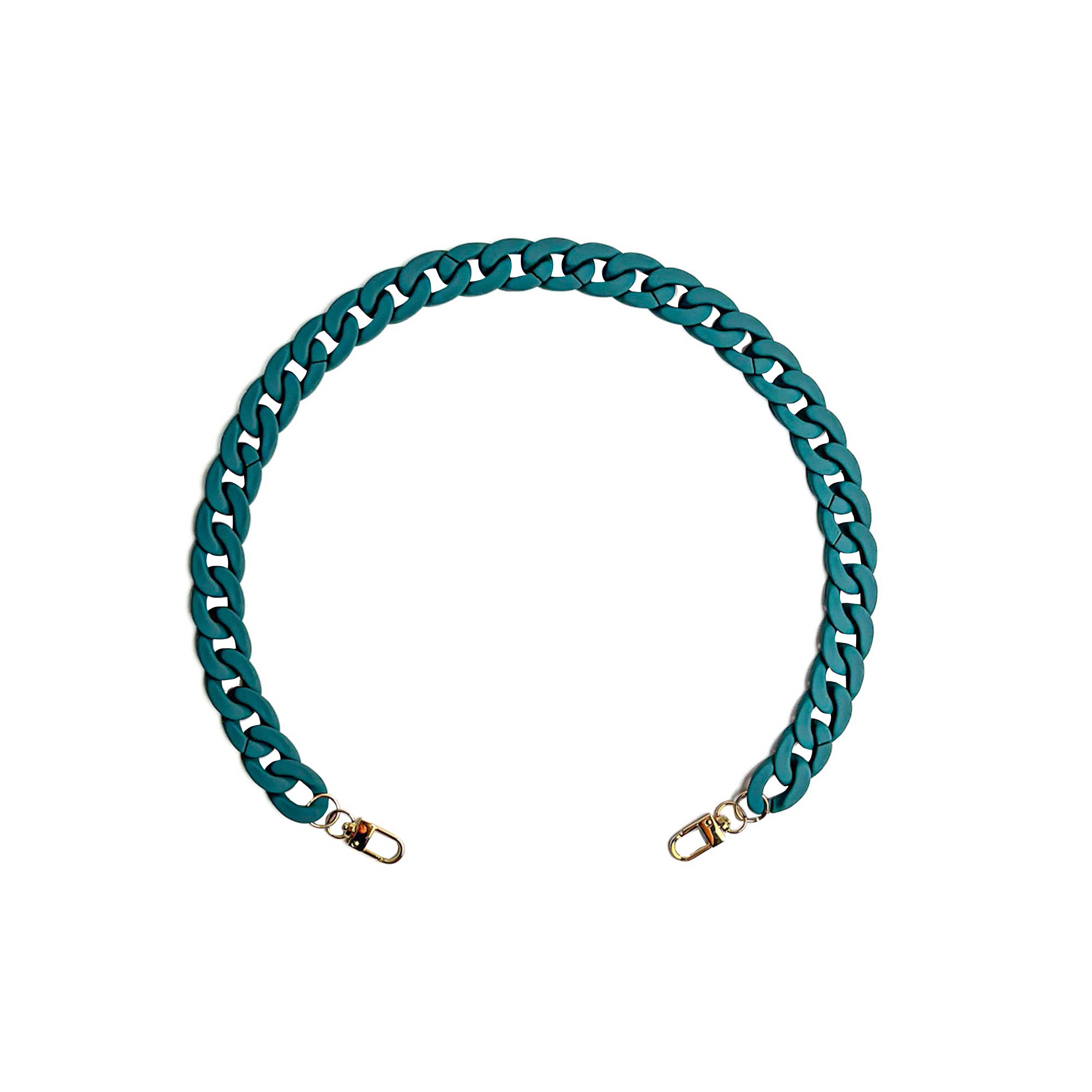 Chunky chain Teal – repleatbag