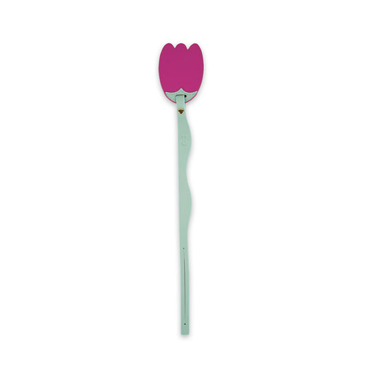 Flower Charm - Pink Tulip