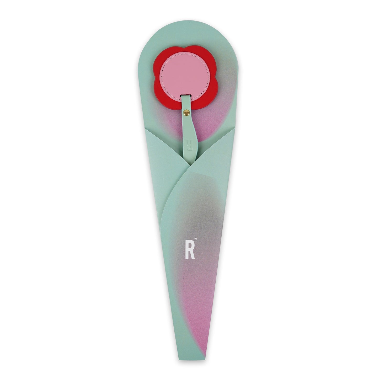 Flower Charm - Red Roundy