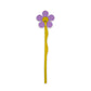 Flower Charm - Purple Daisy